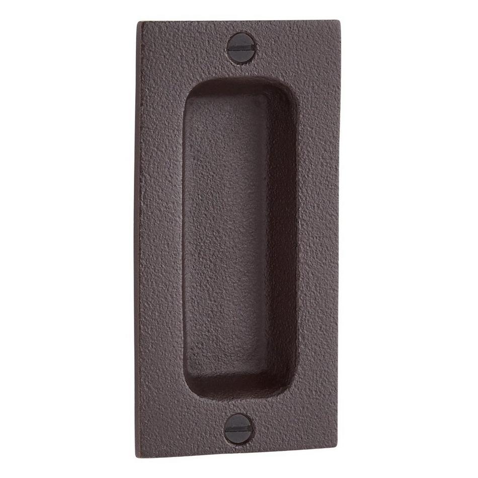 Solid Bronze Round Flush Door Handle