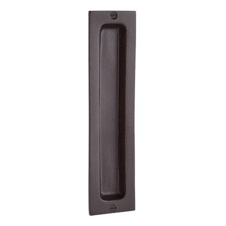 Bronze Rectangular Pocket Door Pull