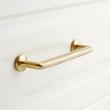 4" Belfast Solid Brass Cabinet Pull - Satin Brass, , large image number 0