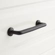 12" Belfast Solid Brass Cabinet Pull - Matte Black, , large image number 0