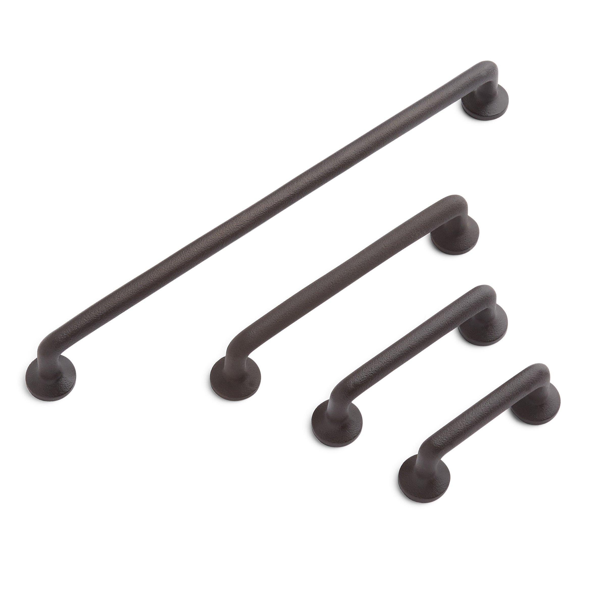 Signature Hardware 909122-4 Belfast 4 Inch Handle Cabinet Pull - Bronze