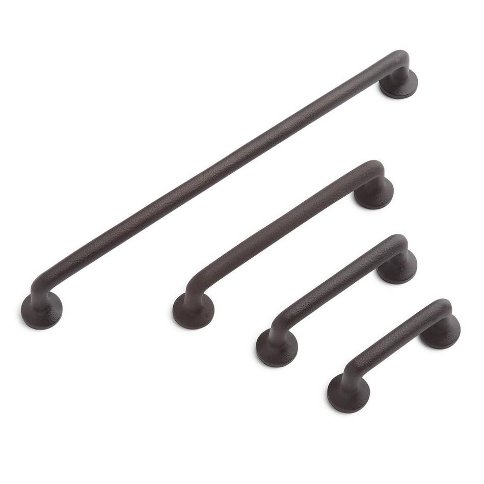 4" Solid Bronze Cabinet Pull - Dark Bronze, , large image number 1
