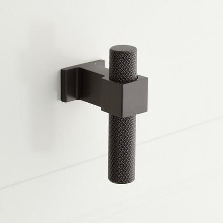 Andrex Knurled Offset Cabinet Knob