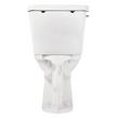 Bradenton Two-Piece Elongated Toilet with 14" Rough-In - 16" Bowl Height - White - No Seat, , large image number 2