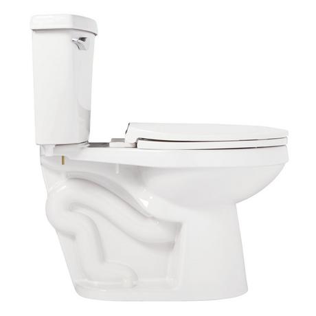 Bradenton Two-Piece Elongated Toilet with 14" Rough-In - 16" Bowl Height