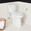 Bradenton Two-Piece Elongated Toilet - 12" Rough-In - 21" Bowl Height - Left Hand - Less Seat, , large image number 0