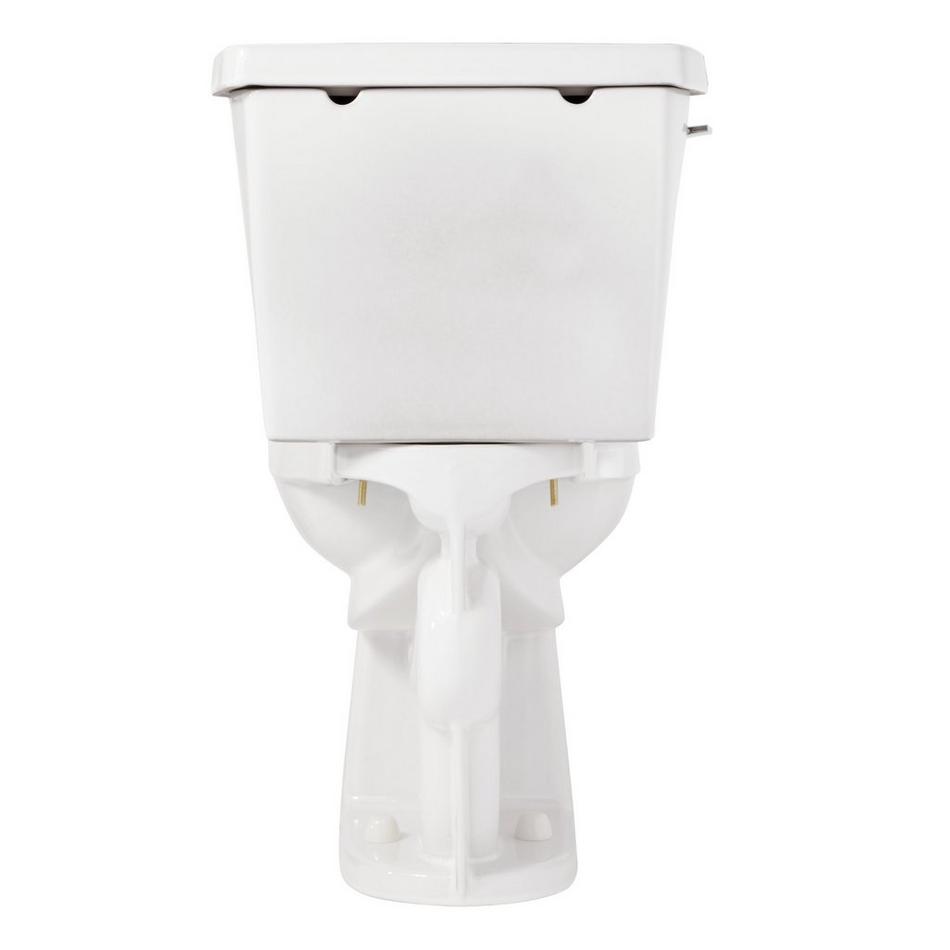 Bradenton Two-Piece Round Toilet with 10" Rough-In - 16" Bowl Height - White - No Seat, , large image number 2