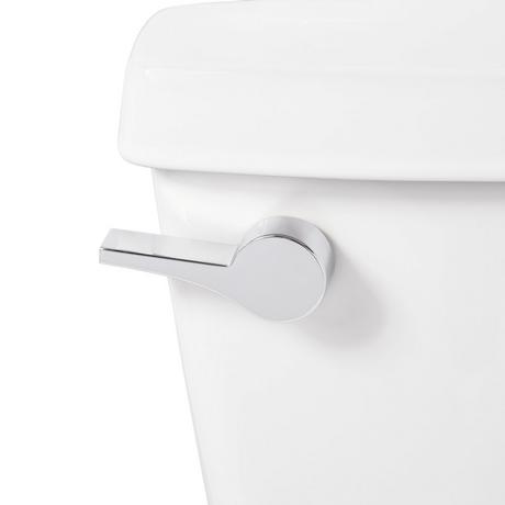 Bradenton Two-Piece Round Toilet with 10" Rough-In - 16" Bowl Height - White