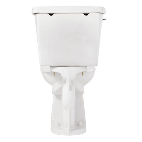 Bradenton Two-Piece Round Toilet with 14" Rough-In - 16" Bowl Height - White