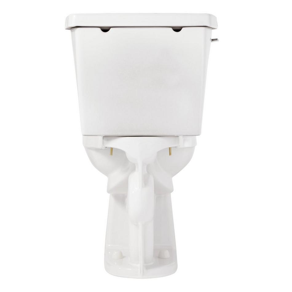 Bradenton Two-Piece Round Toilet with 14" Rough-In - 16" Bowl Height - White - No Seat, , large image number 2