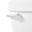 Bradenton Two-Piece Round Toilet with 14" Rough-In - 16" Bowl Height - White - No Seat, , large image number 3