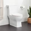 Carraway One-Piece Elongated Toilet - White, , large image number 1