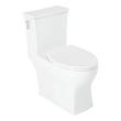 Carraway One-Piece Elongated Toilet - White, , large image number 2