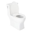 Carraway One-Piece Elongated Toilet - White, , large image number 3