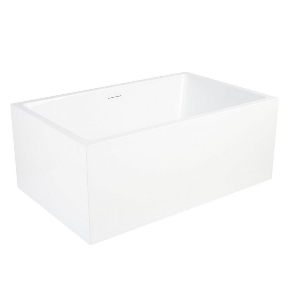 59" Clarissa Acrylic Freestanding Tub with Foam, , large image number 1