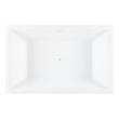 59" Clarissa Acrylic Freestanding Tub with Foam, , large image number 3