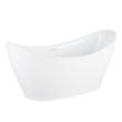 69" Torben Acrylic Freestanding Tub with Slotted Overflow and Foam, , large image number 1