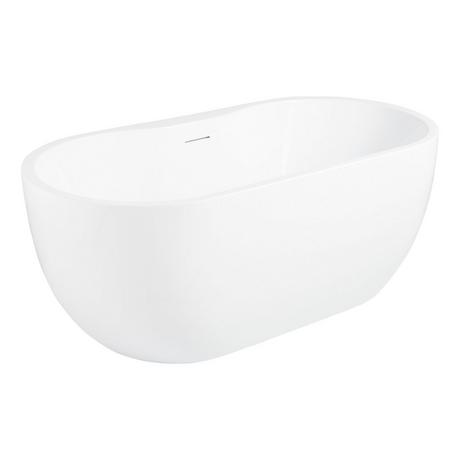 56" Boyce Acrylic Tub with Foam - Air Massage