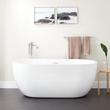 65" Boyce Acrylic Freestanding Tub with Trim, , large image number 0