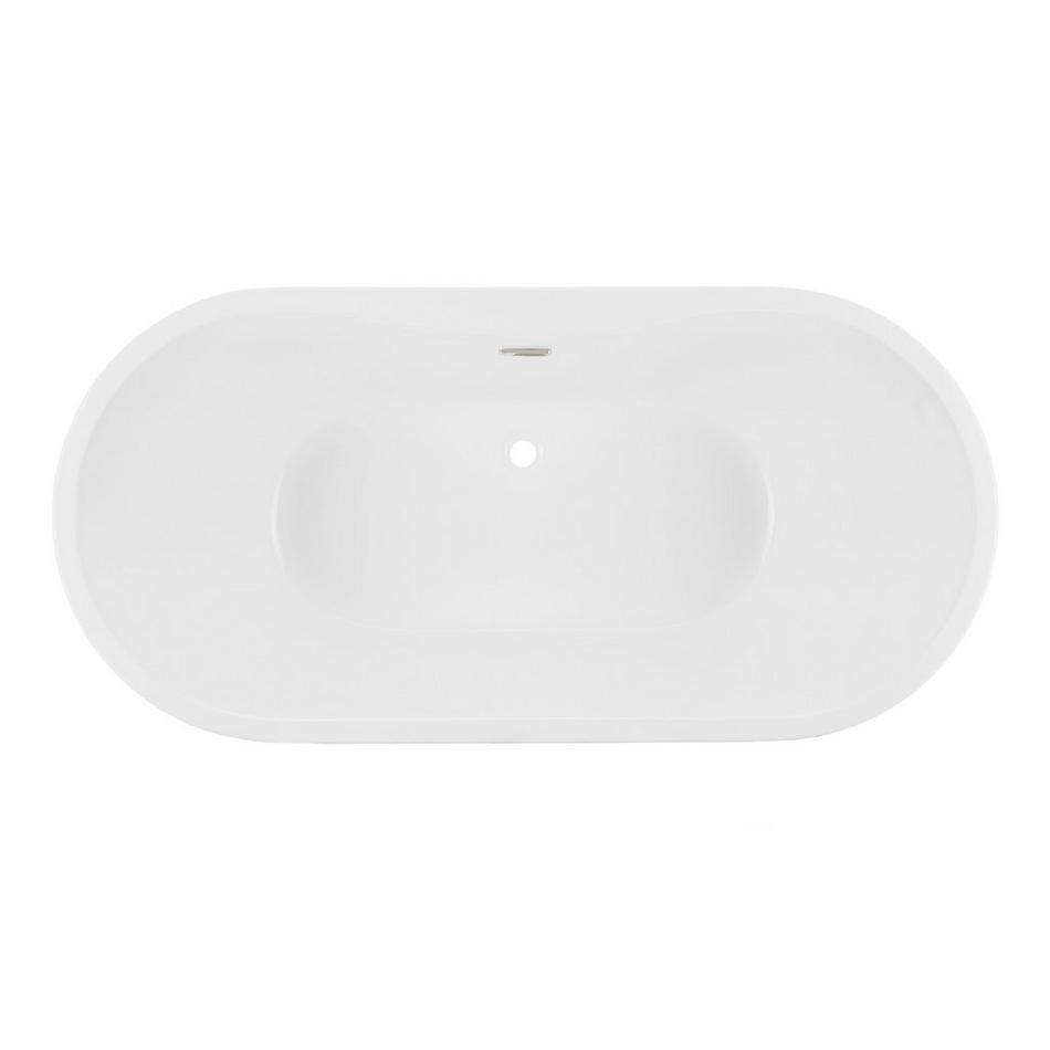 65" Boyce Acrylic Freestanding Tub with Trim, , large image number 4