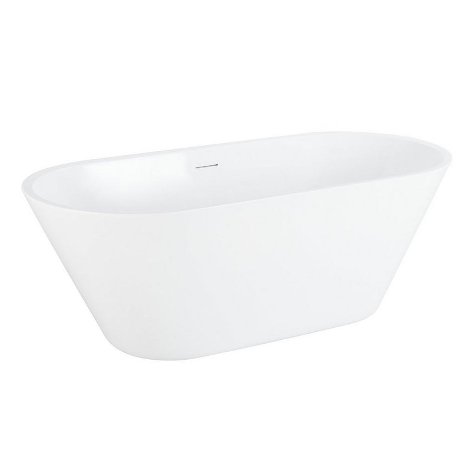 62" Danae Acrylic Freestanding Tub with Foam, , large image number 1