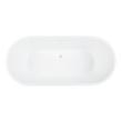 62" Danae Acrylic Freestanding Tub with Foam, , large image number 3