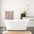 66" Kemrick Acrylic Freestanding Tub with Foam, , large image number 0