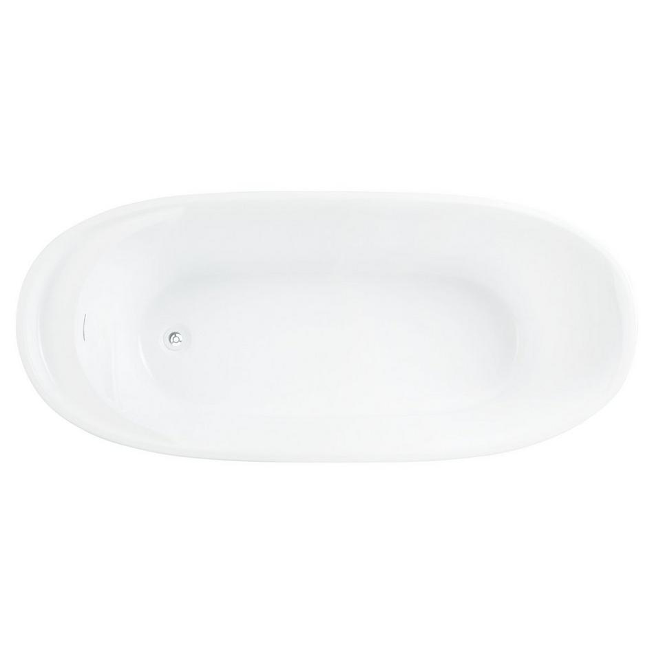66" Kemrick Acrylic Freestanding Tub with Foam, , large image number 3