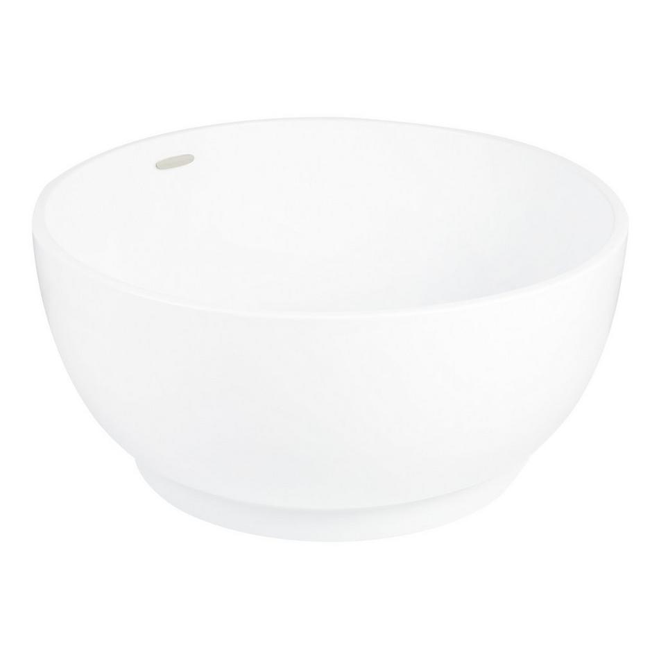 51" Kaimu Acrylic Japanese Soaking Tub - Polished Nickel Trim with Foam, , large image number 0