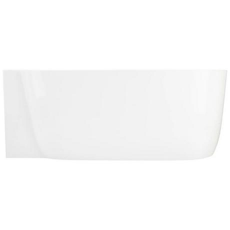 59" Averill Acrylic Freestanding Corner Tub
