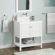 30" Olsen Console Vanity for Rectangular Undermount Sink - Soft White, , large image number 1