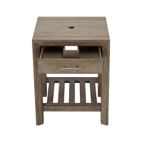 24" Verlyn Console Vanity - Gray Wash