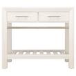 36" Verlyn Mahogany Console Vanity - White, , large image number 0