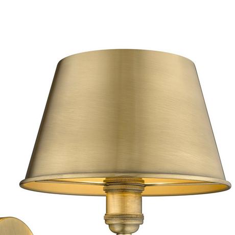 Stanburn Vanity Sconce Single Light - Aged Brass