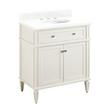 30" Elmdale Vanity for Undermount Sink - White - Feathered White 8" - Sink, , large image number 0