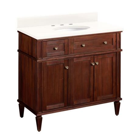 36" Elmdale Vanity for Undermount Sink - Antique Brown