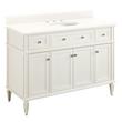 48" Elmdale Vanity for Undermount Sink - White - Arctic White 8" - Sink, , large image number 0