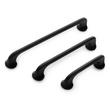 3-3/4" Amarilla Solid Brass Cabinet Pull - Black, , large image number 1