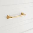 3-3/4" Amarilla Solid Brass Cabinet Pull - Satin Brass, , large image number 0