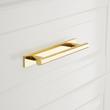 Avignon Solid Brass Cabinet Pull with Backplate, , large image number 1