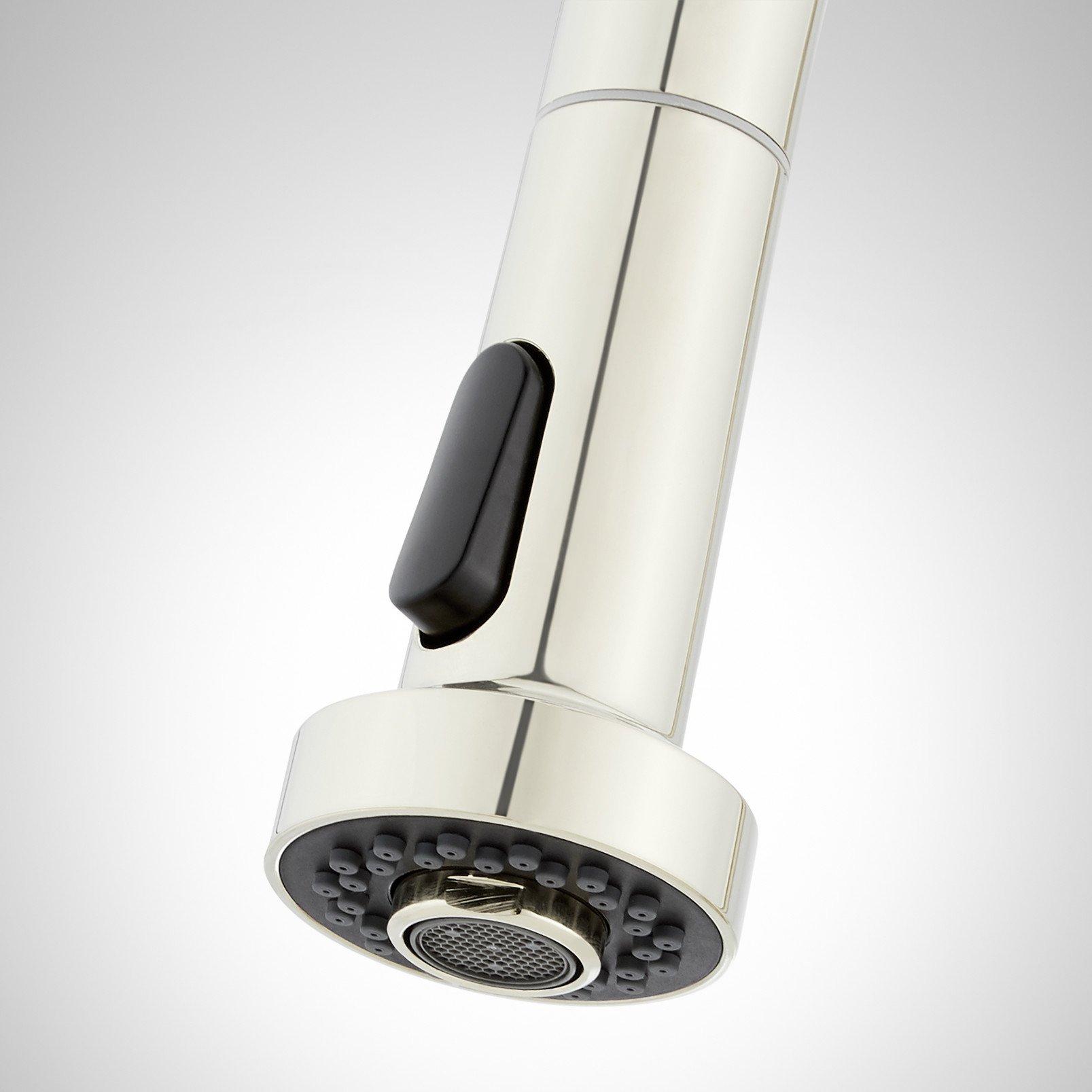 Ridgeway Pull-Down Kitchen Faucet - Polished Nickel | Signature