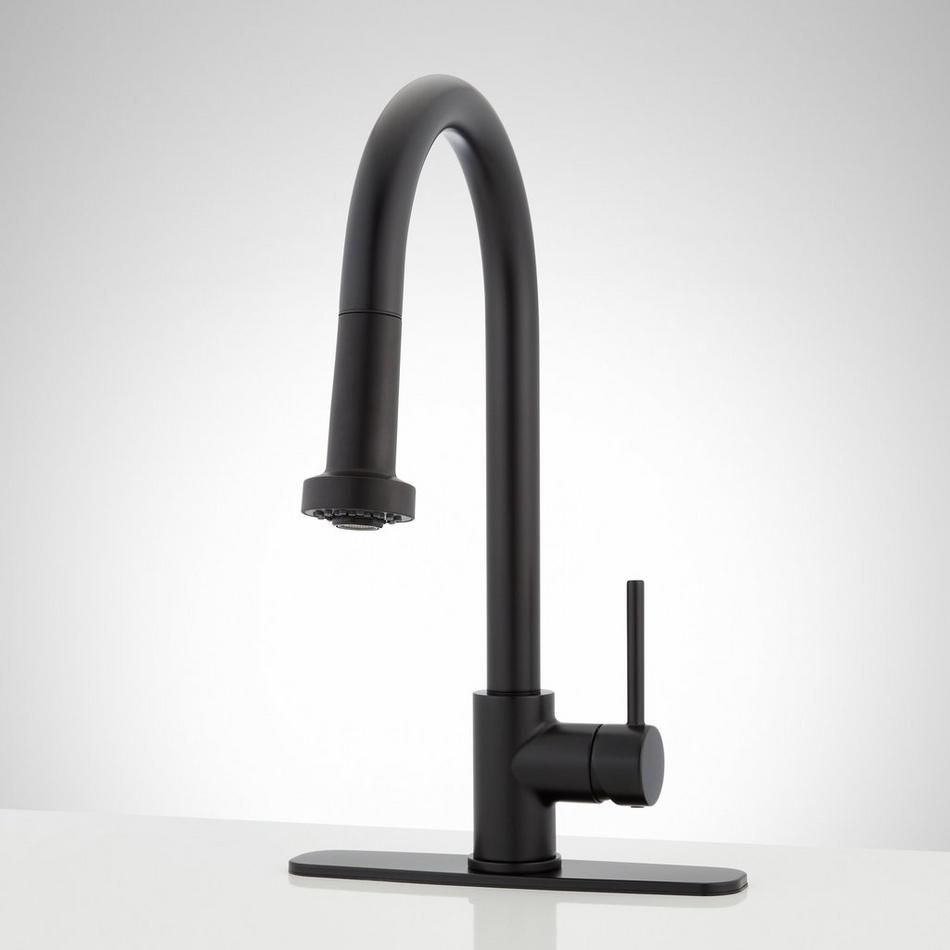 Ridgeway Pull-Down Kitchen Faucet with Deck Plate, , large image number 2