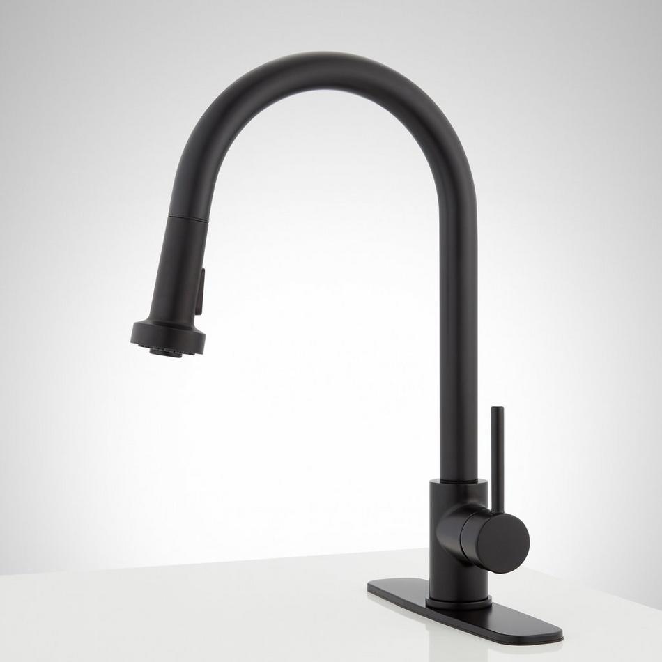 Ridgeway Pull-Down Kitchen Faucet with Deck Plate, , large image number 3