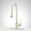 Ridgeway Pull-Down Kitchen Faucet with Deck Plate, , large image number 0