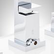 Hibiscus 4-Hole Roman Tub Faucet and Hand Shower - Without Rough-In Valve - Chrome, , large image number 4
