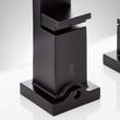 Hibiscus 4-Hole Roman Tub Faucet and Hand Shower - Without Rough-In Valve - Matte Black, , large image number 4