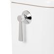 Pendleton Two-Piece Elongated Skirted Toilet with Standard Seat - White, , large image number 5