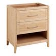 30" Burfield Bamboo Vanity - Natural Bamboo - Vanity Cabinet Only, , large image number 0