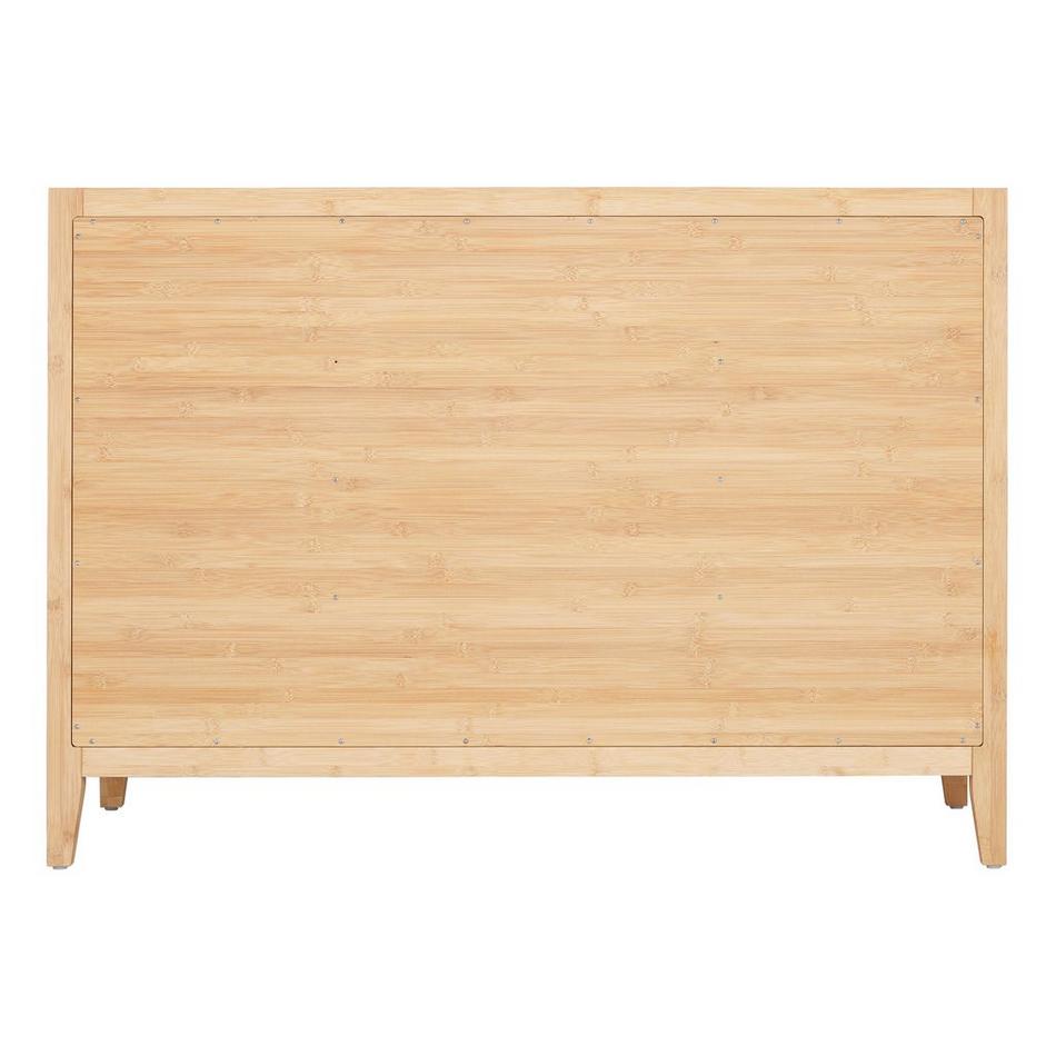 48" Burfield Bamboo Vanity - Natural Bamboo - Vanity Cabinet Only, , large image number 3