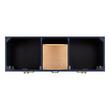 60" Burfield Double Vanity for Undermount Sinks - Midnight Navy Blue, , large image number 5